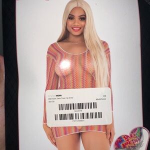 Fashion Nova Multicolor Knit Dress